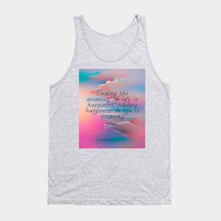 "the wisdom of our life" Tank Top